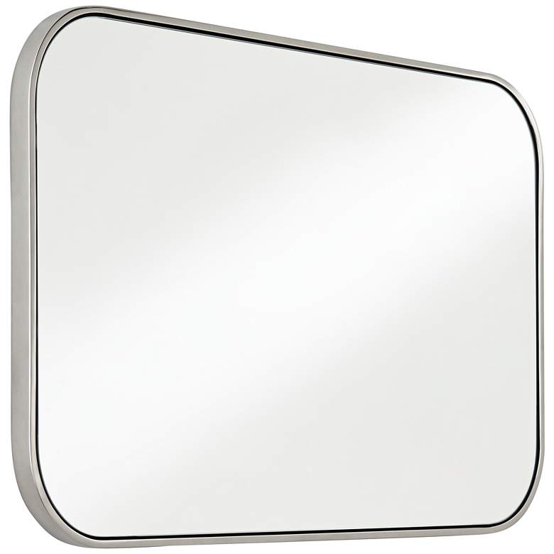 Image 6 Anders Polished Nickel 24 inch x 38 inch Rectangular Wall Mirror more views