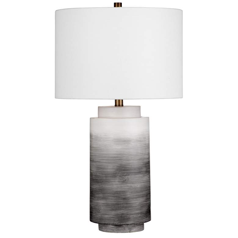 Image 1 Anderson 27 inch Craftsman Styled Gray Table Lamp
