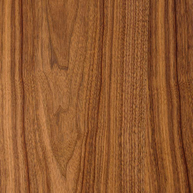 Image 6 Anderson 47" Wide Walnut Black Rectangular Coffee Table more views