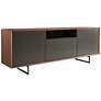 2_Anderson 78 3/4" Wide American Walnut Veneer Sideboard