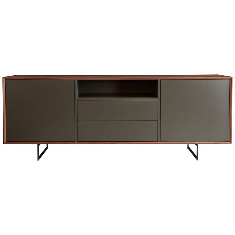 Image 5 Anderson 78 3/4" Wide American Walnut Veneer Sideboard more views