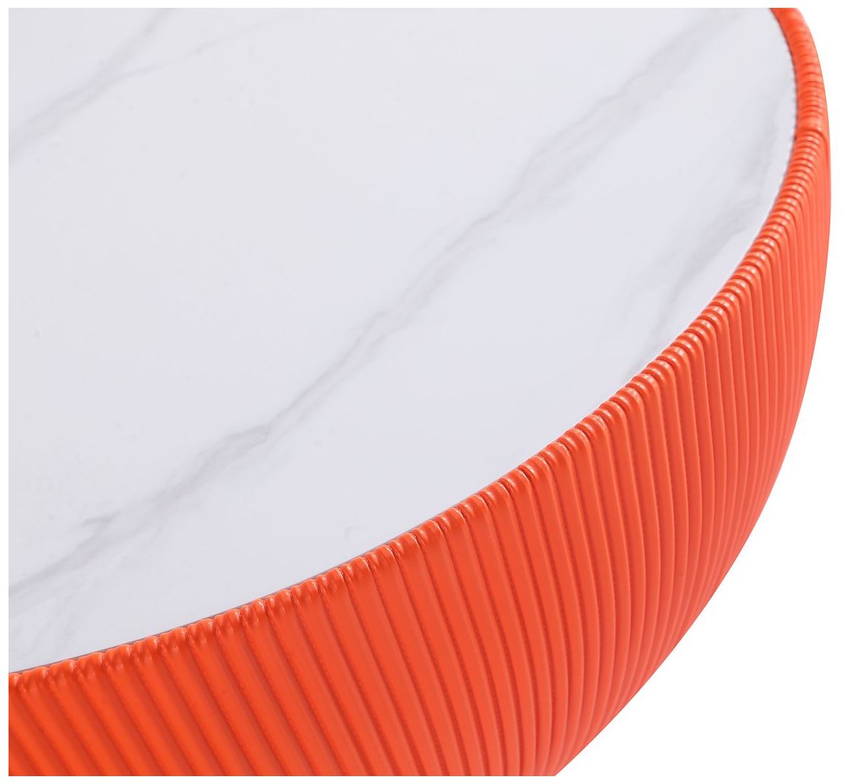 Image 7 Anderson Coffee Table and End Table 1.0 in Orange - Set of 2 more views