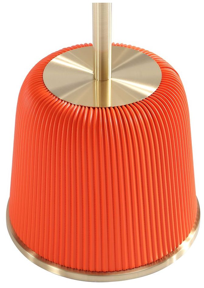 Anderson Coffee Table and End Table 1.0 in Orange - Set of 2