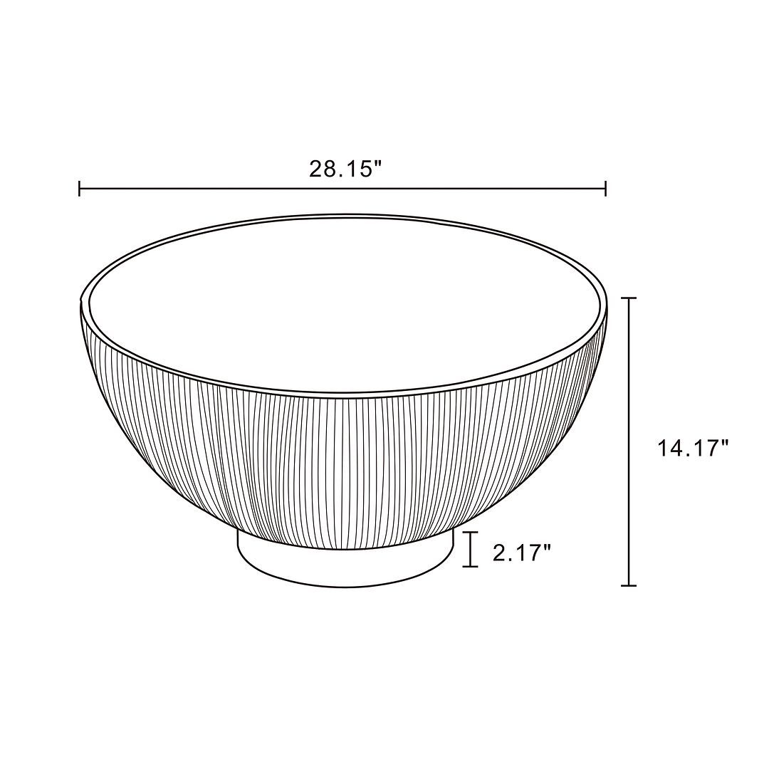 Image 3 Anderson Coffee Table in Grey more views