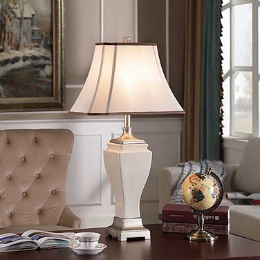 Anderson Cream Crackle Ceramic Table Lamp