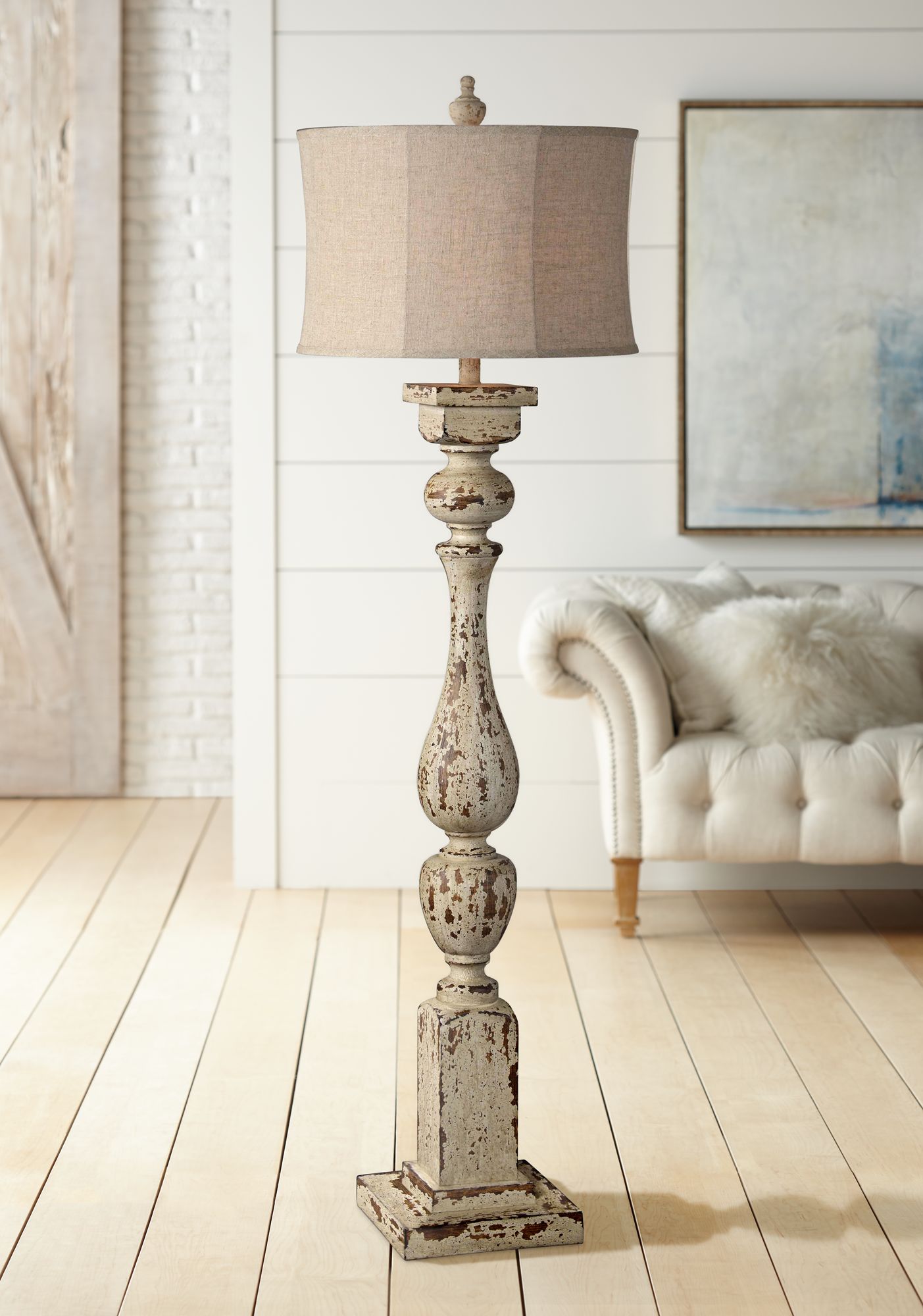 distressed lamps for living room