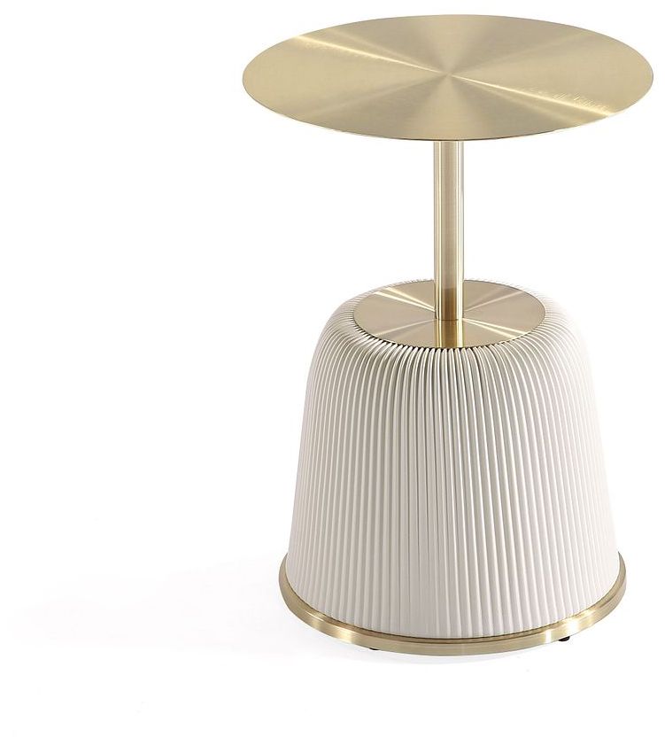 Image 7 Anderson End Table 1.0 in Cream more views