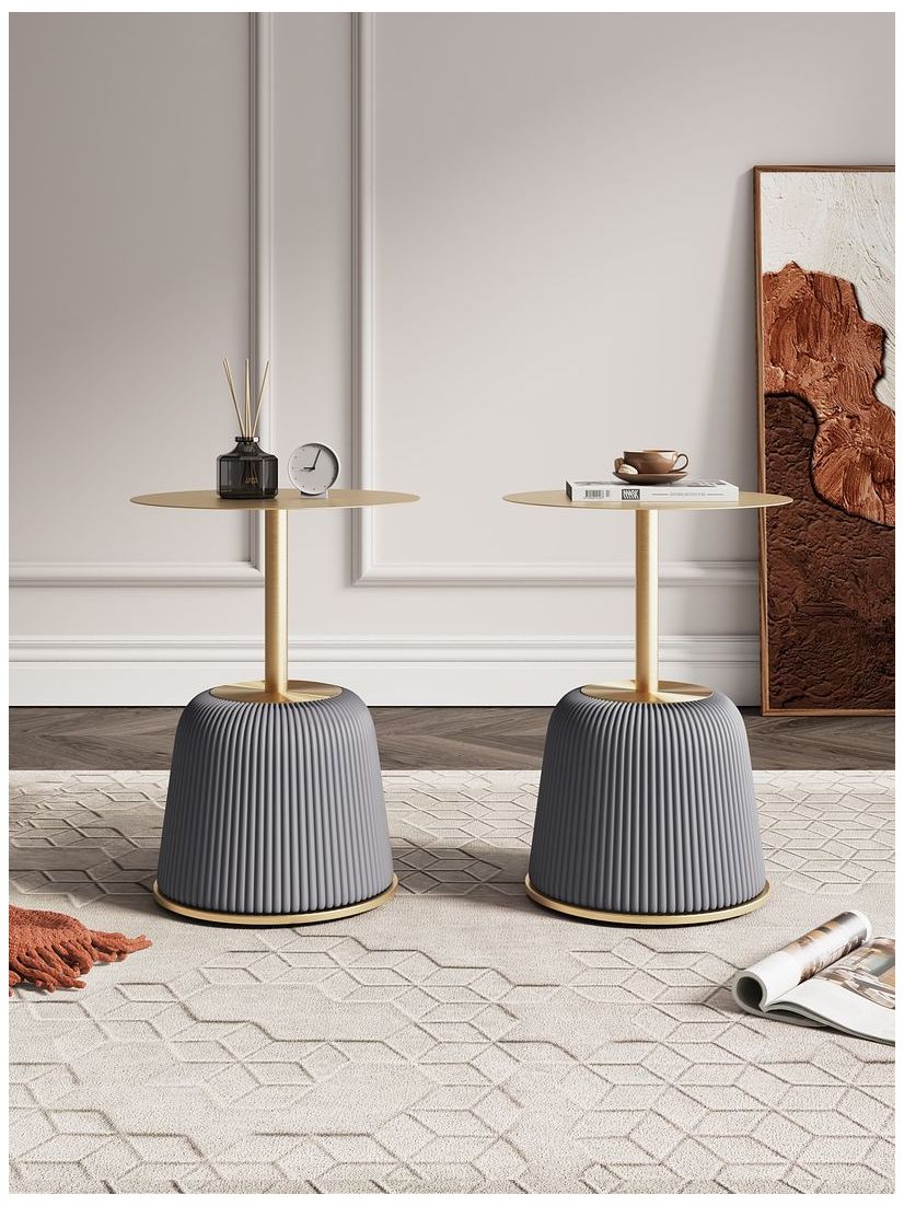 Image 2 Anderson End Table 1.0 in Grey - Set of 2 more views