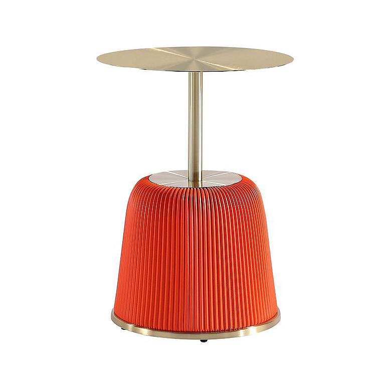 Image 1 Anderson End Table 1.0 in Orange