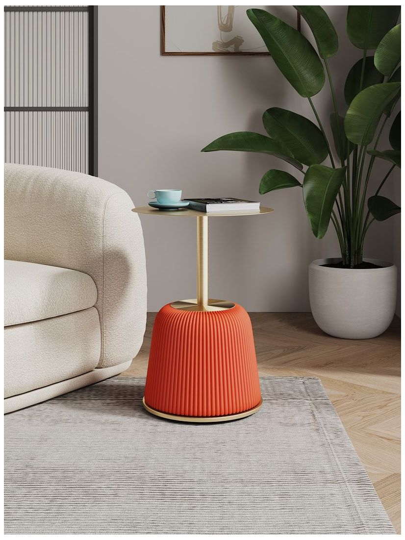 Image 2 Anderson End Table 1.0 in Orange more views