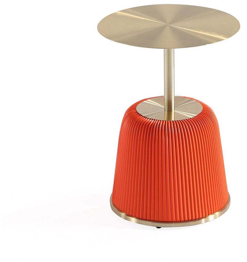 Image 6 Anderson End Table 1.0 in Orange more views