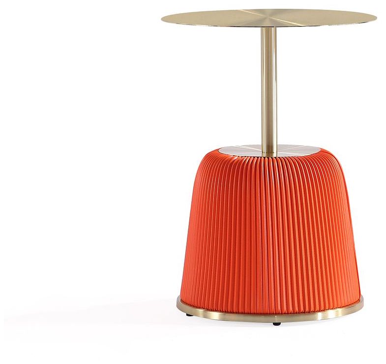 Image 7 Anderson End Table 1.0 in Orange more views