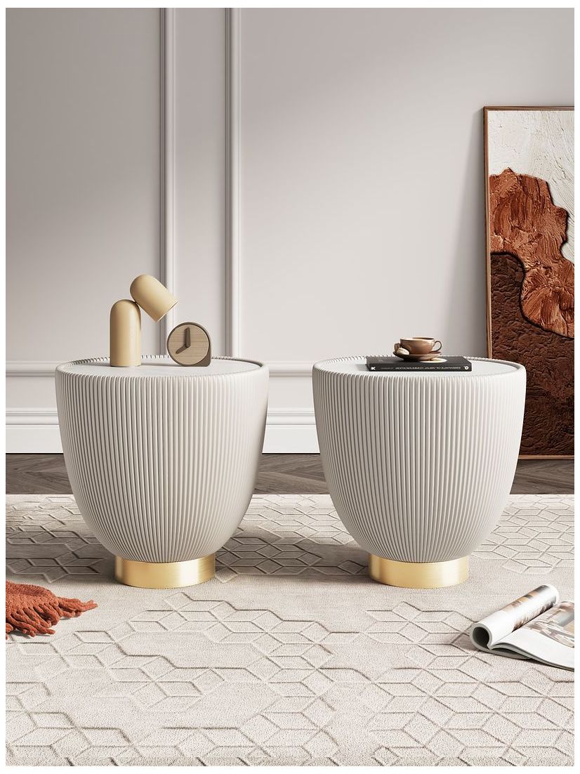 Image 2 Anderson End Table 2.0 in Cream more views