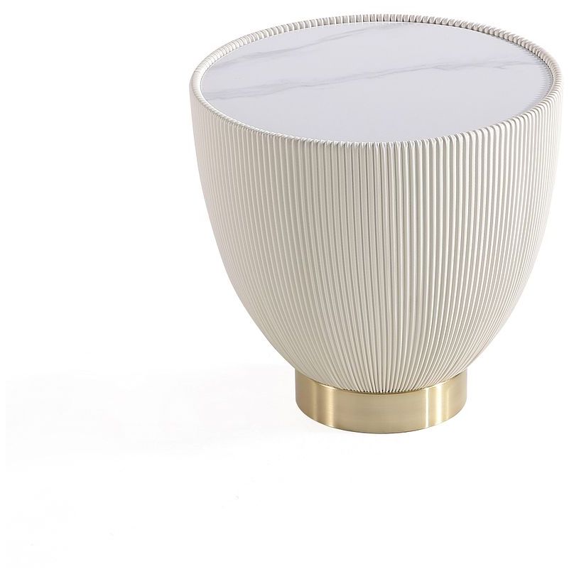 Image 6 Anderson End Table 2.0 in Cream more views