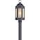 Anderson Forge 21" High Antique Iron Outdoor Post Light