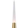 2_Andes 2" Wide Satin Gold LED Mini Pendant more views