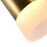 3_Andes 2" Wide Satin Gold LED Mini Pendant more views