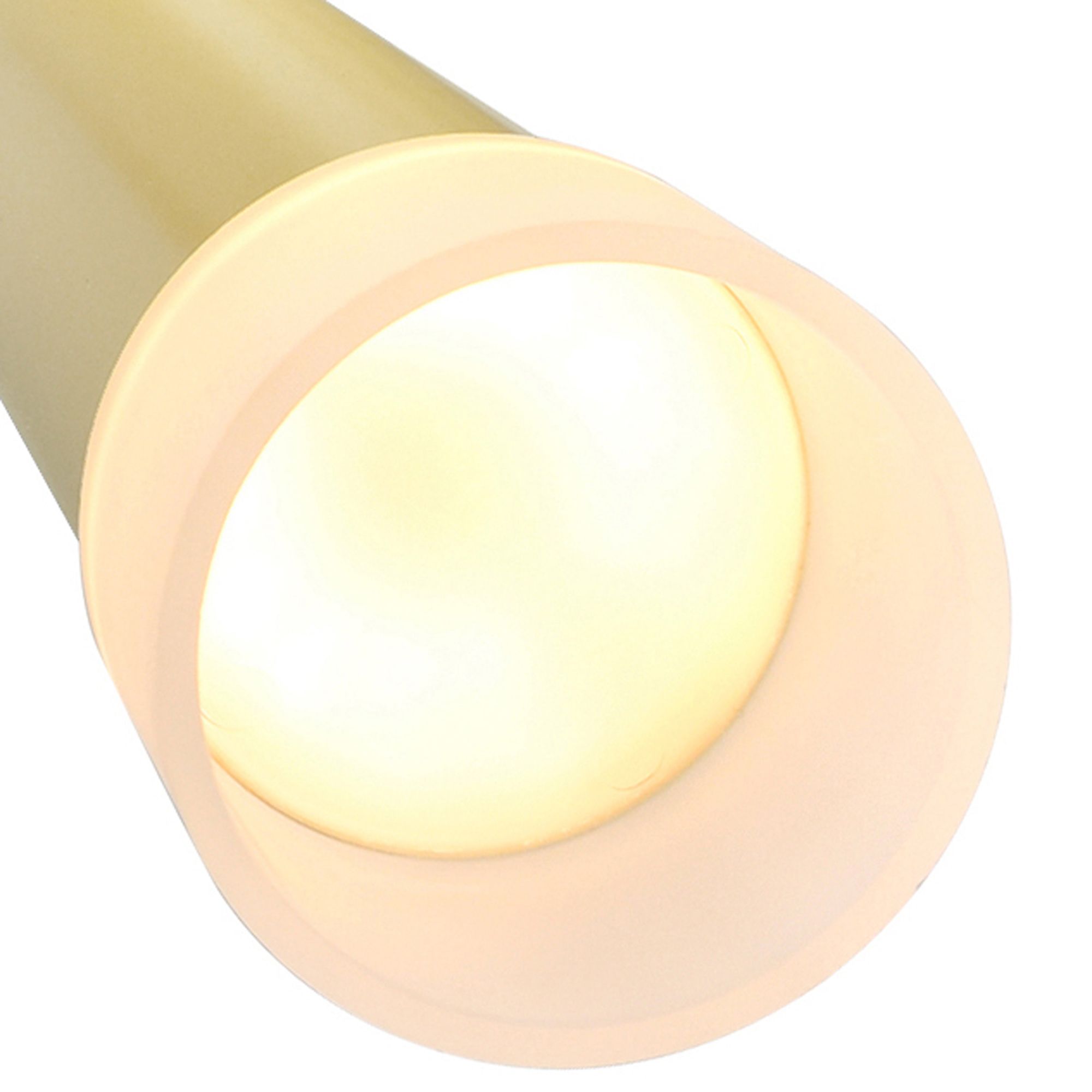 Image 4 Andes Integrated LED Satin Gold Pool Table Light more views