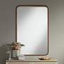 5_Andi Gold and Black 24" x 38" Rectangular Wall Mirrors Set of 2 more views