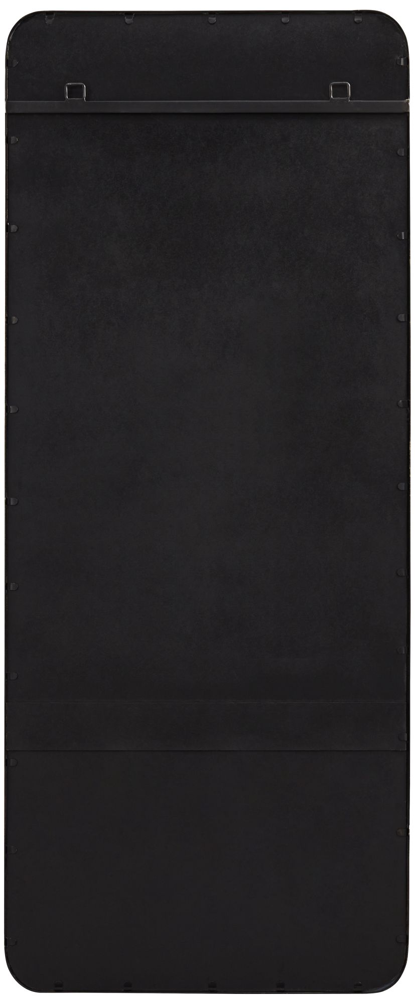 Image 6 Andi Matte Gold Black 27" x 65" Rectangular Wall Mirror more views