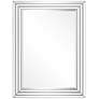 Andi Multi-Faceted 30" x 40" Rectangular Wall Mirror