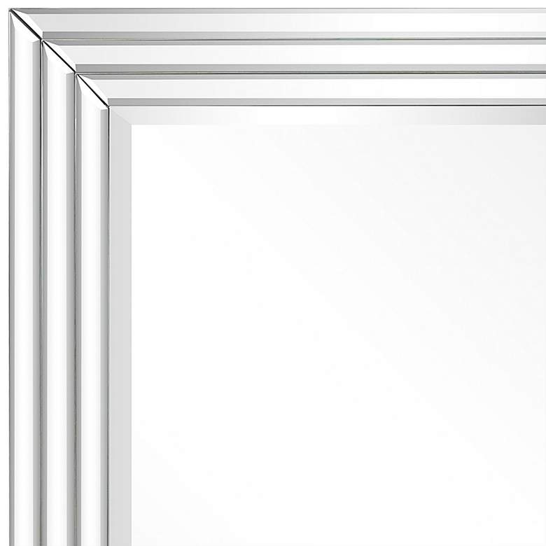 Image 3 Andi Multi-Faceted 30" x 40" Rectangular Wall Mirror more views