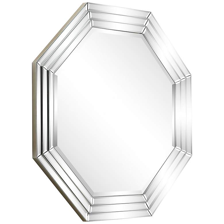 Image 4 Andi Multi-Faceted 32 inch Octagon Wall Mirror more views