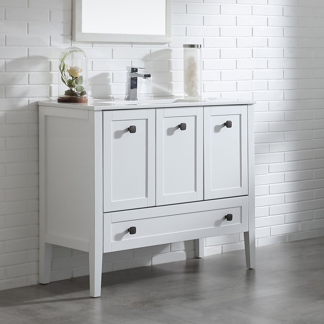 39 inch deals bathroom vanity