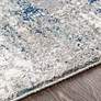5_Andorra ARD-2301 5'3"x7'3" Gray and Blue Indoor Area Rug more views