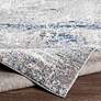 6_Andorra ARD-2301 5'3"x7'3" Gray and Blue Indoor Area Rug more views