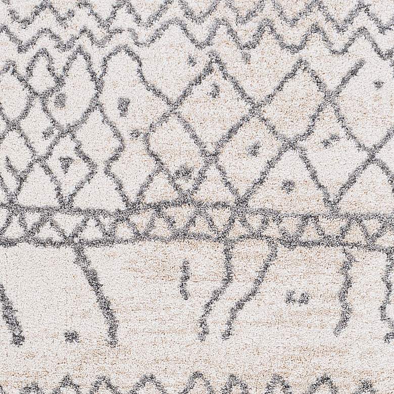 Image 3 Andorra ARD-2303 5'3"x7'3" Gray and Khaki Indoor Area Rug more views