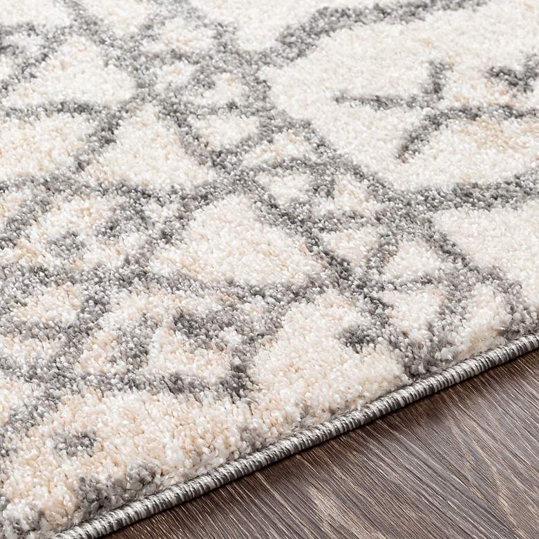 Image 5 Andorra ARD-2303 5'3"x7'3" Gray and Khaki Indoor Area Rug more views