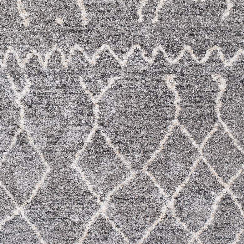Image 3 Andorra ARD-2304 5'3"x7'3" Gray and White Indoor Area Rug more views