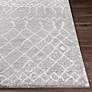 4_Andorra ARD-2304 5'3"x7'3" Gray and White Indoor Area Rug more views