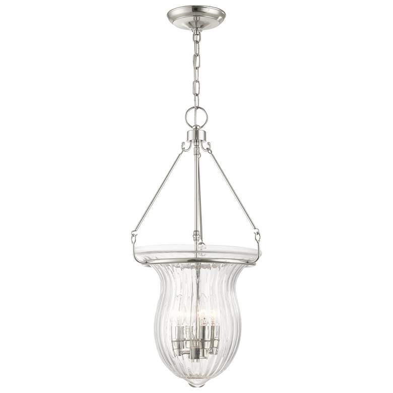 Image 1 Andover 4 Light Polished Nickel Pendant