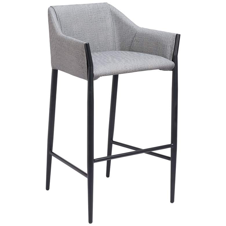 Image 1 Andover Barstool Slate Gray