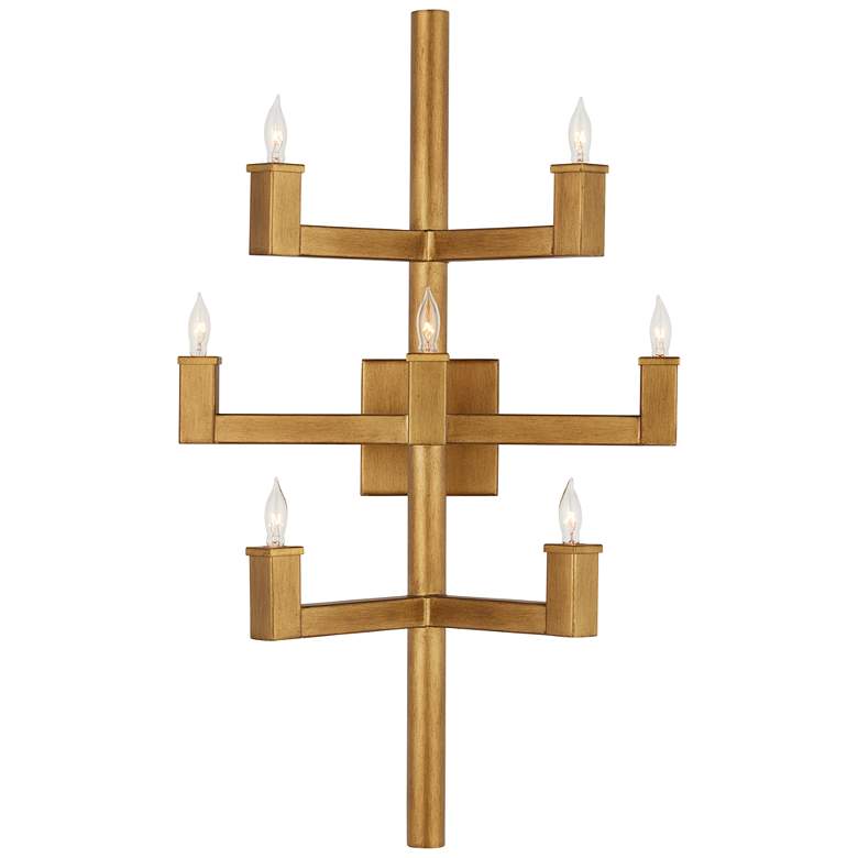 Image 1 Andre Brass Wall Sconce