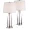 Andrea Mercury Glass Table Lamp Set of 2