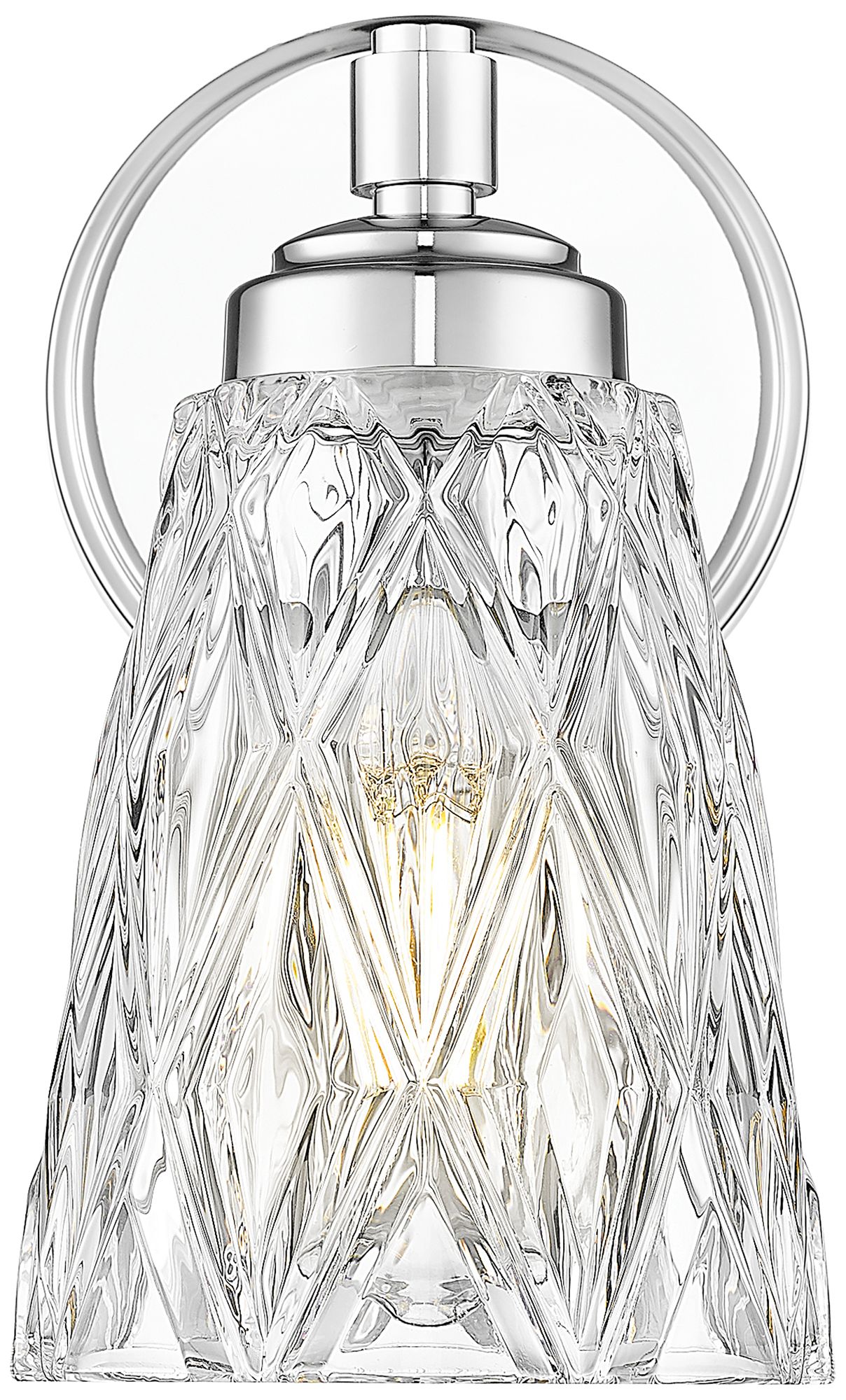 Image 4 Andree by Z-Lite Chrome  1 Light Wall Sconce more views