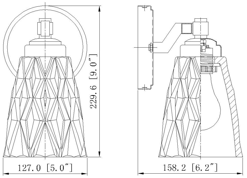 Andree by Z-Lite Chrome  1 Light Wall Sconce