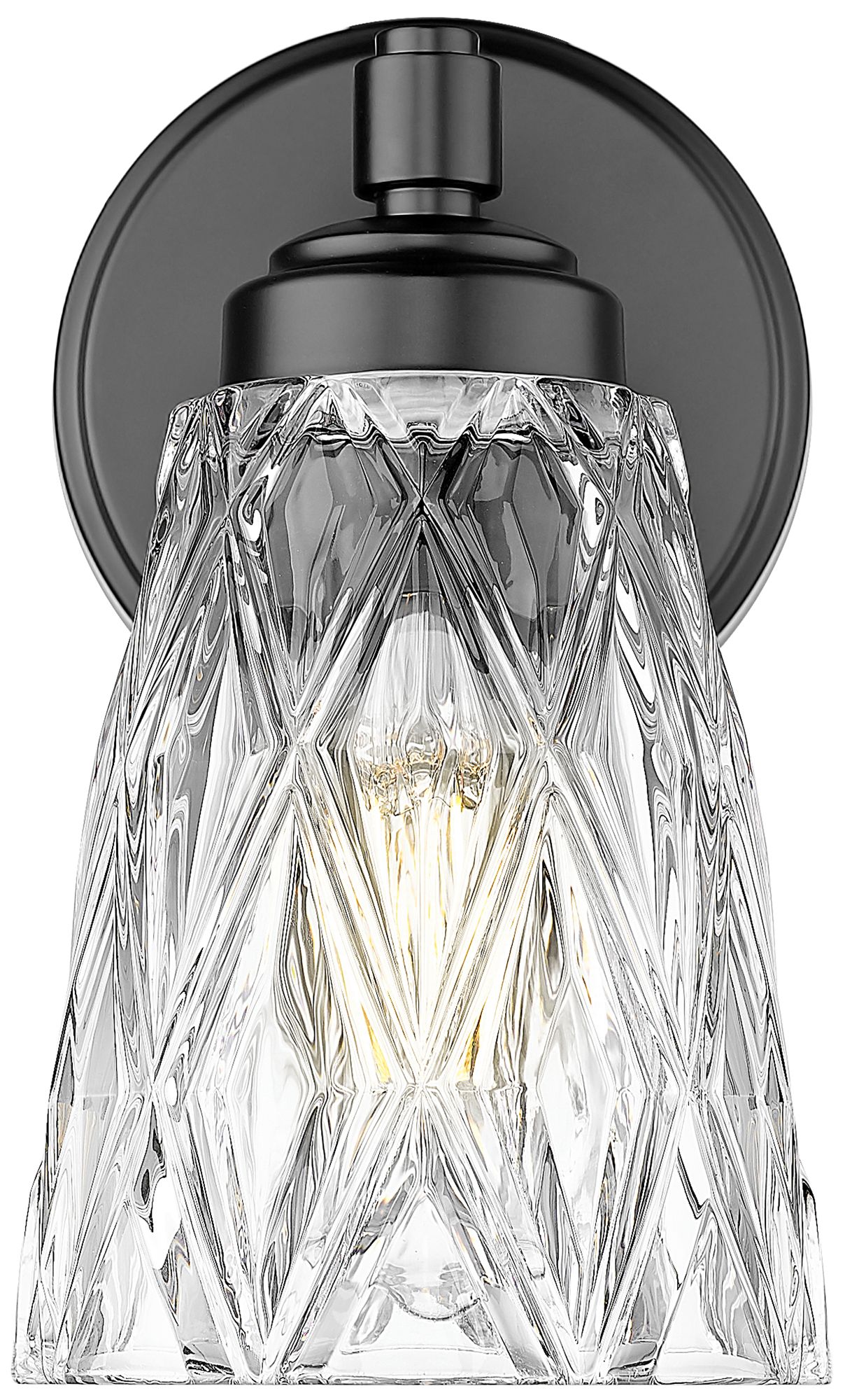 Image 4 Andree by Z-Lite Matte Black 1 Light Wall Sconce more views