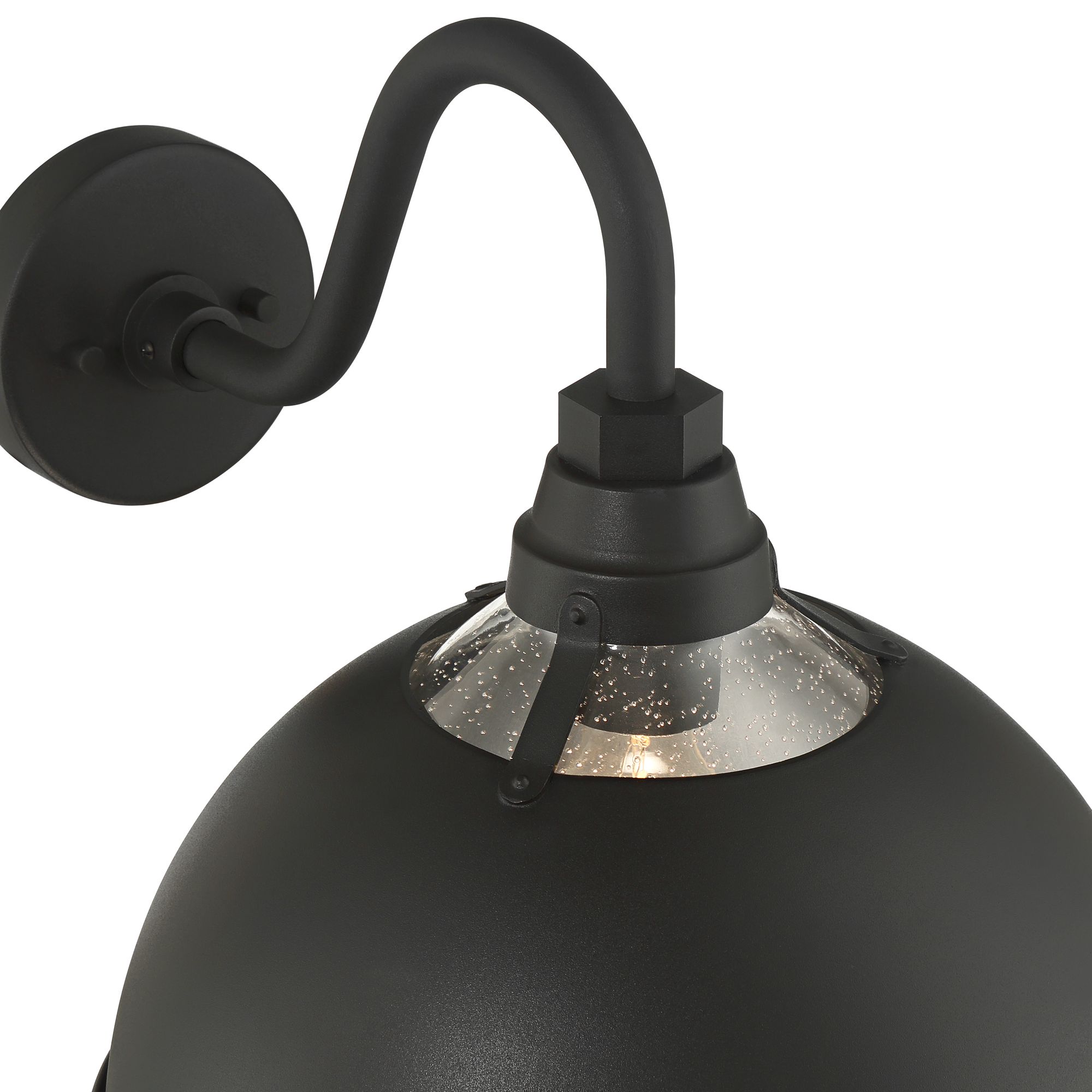Image 3 Andrei 12 1/2" High Sand Black Outdoor Barn Wall Light more views