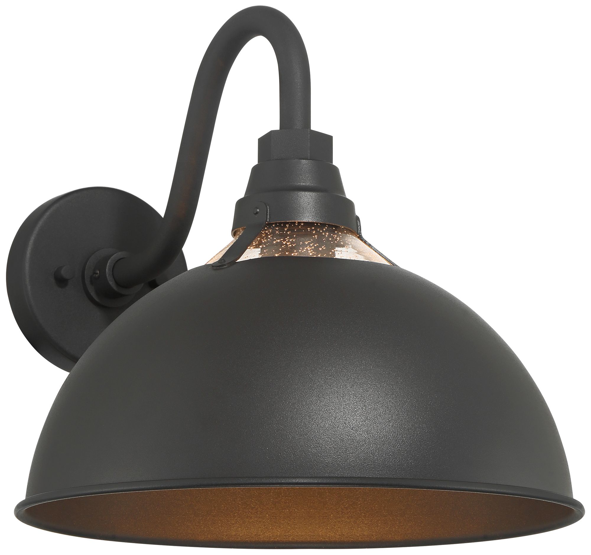 Image 6 Andrei 12 1/2" High Sand Black Outdoor Barn Wall Light more views
