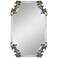 Andretta Antiqued Silver 19 1/4" x 29 1/4" Wall Mirror