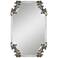 Andretta Antiqued Silver 19 1/4" x 29 1/4" Wall Mirror