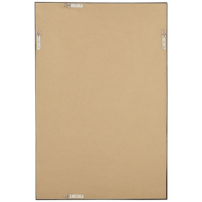 Image 6 Andrew Black 24" x 36" Rectangular Wall Mirrors Set of 2 more views