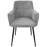 Andrew Gray Fabric Dining Chair Set of 2
