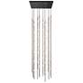 1_Andromeda 21.5"W 96.L Espresso Black LED Chandelier-Clear 2200/240" Cable
