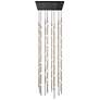 1_Andromeda 21.5"W 96.L Espresso Black LED Chandelier-White 2700/240" Cable