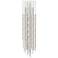 Andromeda 25"W 156.L Espresso Black LED Chandelier-Clear 2200/120" Cable